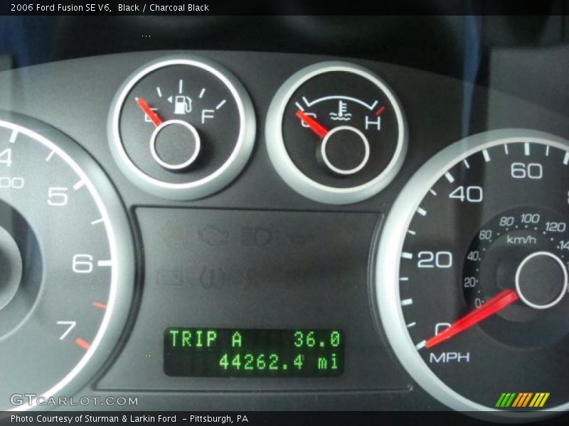 Black / Charcoal Black 2006 Ford Fusion SE V6