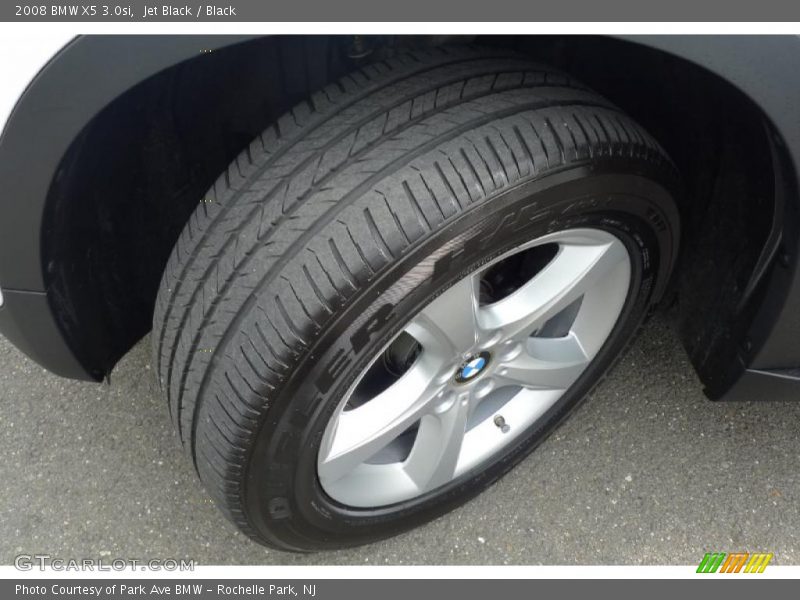 Jet Black / Black 2008 BMW X5 3.0si