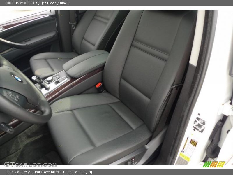 Jet Black / Black 2008 BMW X5 3.0si