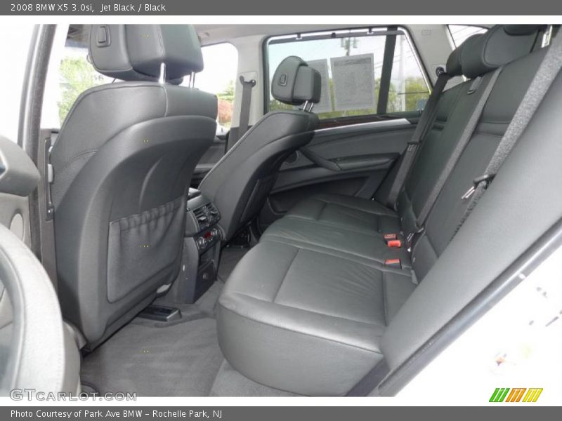 Jet Black / Black 2008 BMW X5 3.0si