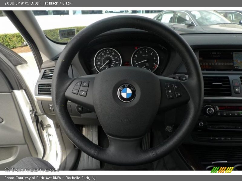 Jet Black / Black 2008 BMW X5 3.0si