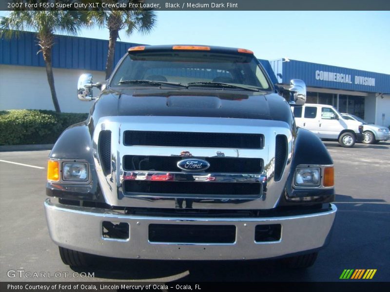 Black / Medium Dark Flint 2007 Ford F650 Super Duty XLT CrewCab Pro Loader