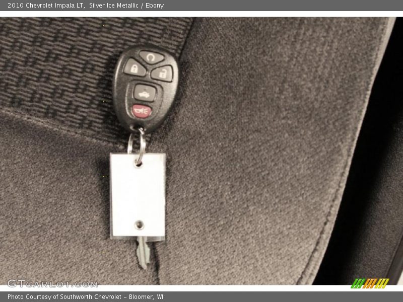 Silver Ice Metallic / Ebony 2010 Chevrolet Impala LT