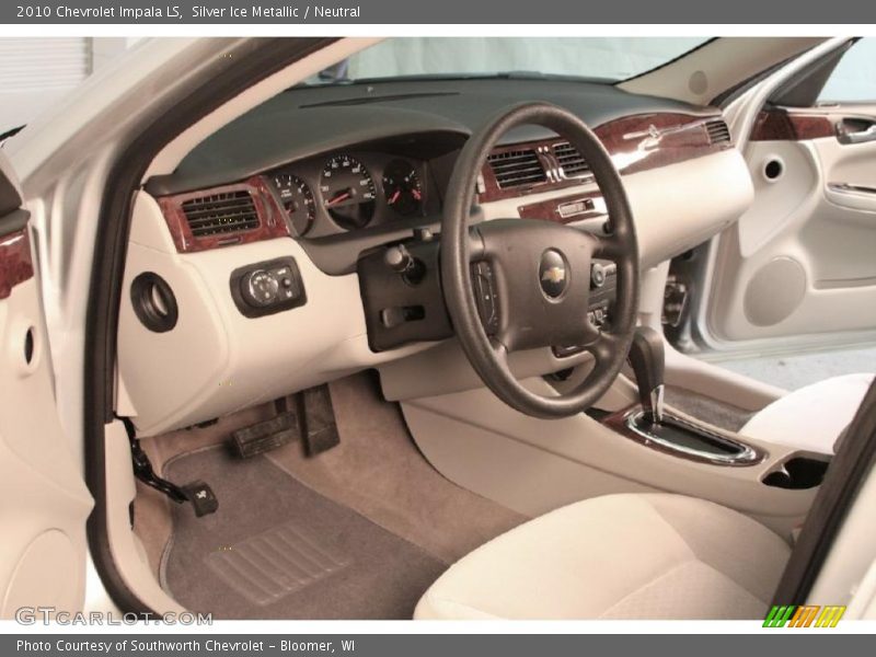 Silver Ice Metallic / Neutral 2010 Chevrolet Impala LS