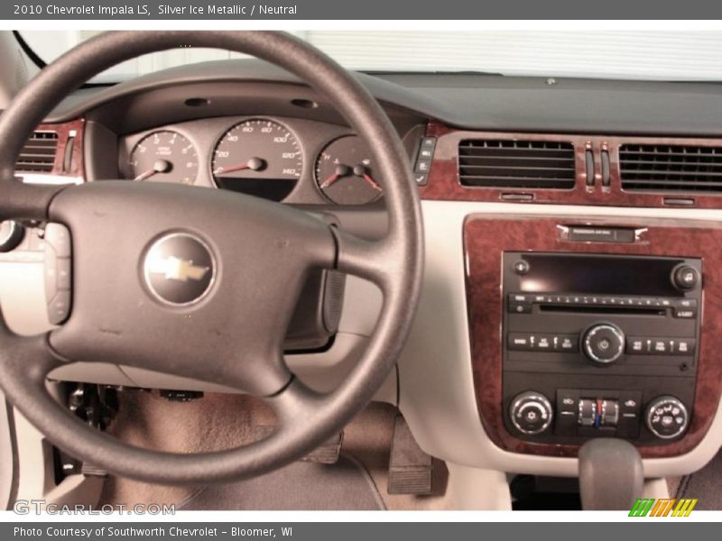 Silver Ice Metallic / Neutral 2010 Chevrolet Impala LS