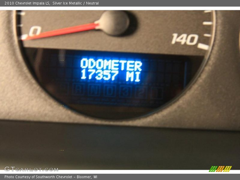 Silver Ice Metallic / Neutral 2010 Chevrolet Impala LS