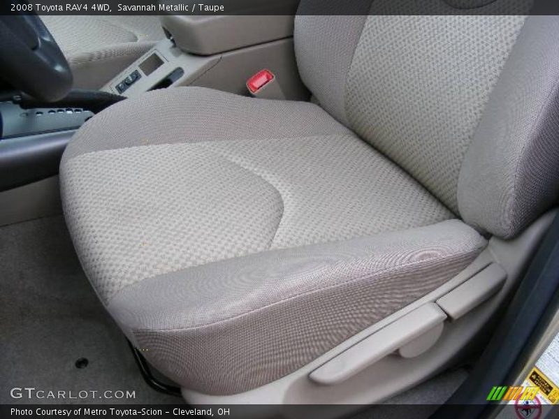 Savannah Metallic / Taupe 2008 Toyota RAV4 4WD