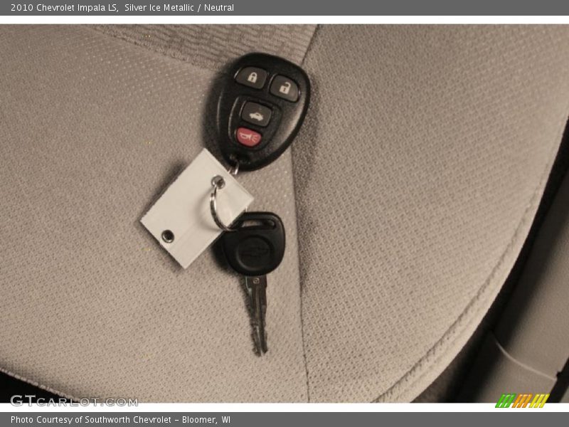 Silver Ice Metallic / Neutral 2010 Chevrolet Impala LS