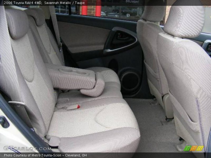 Savannah Metallic / Taupe 2008 Toyota RAV4 4WD