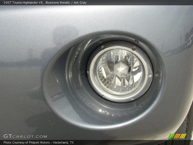 Bluestone Metallic / Ash Gray 2007 Toyota Highlander V6