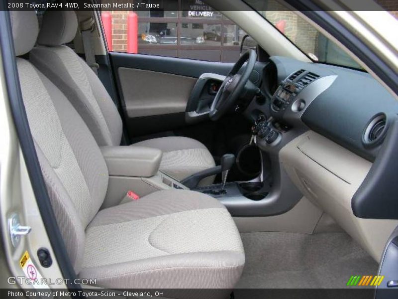 Savannah Metallic / Taupe 2008 Toyota RAV4 4WD