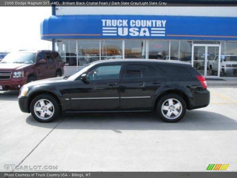 Brilliant Black Crystal Pearl / Dark Slate Gray/Light Slate Gray 2006 Dodge Magnum SXT AWD