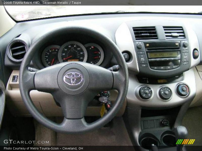 Savannah Metallic / Taupe 2008 Toyota RAV4 4WD