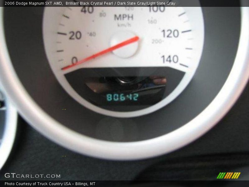 Brilliant Black Crystal Pearl / Dark Slate Gray/Light Slate Gray 2006 Dodge Magnum SXT AWD