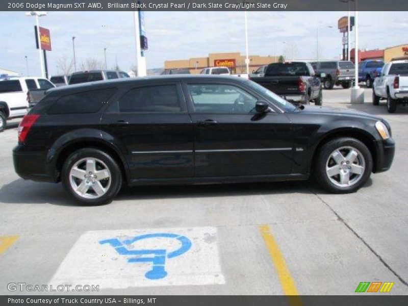 Brilliant Black Crystal Pearl / Dark Slate Gray/Light Slate Gray 2006 Dodge Magnum SXT AWD