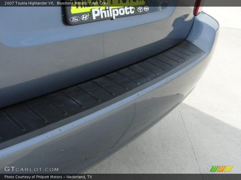Bluestone Metallic / Ash Gray 2007 Toyota Highlander V6
