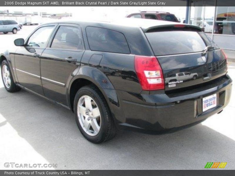 Brilliant Black Crystal Pearl / Dark Slate Gray/Light Slate Gray 2006 Dodge Magnum SXT AWD