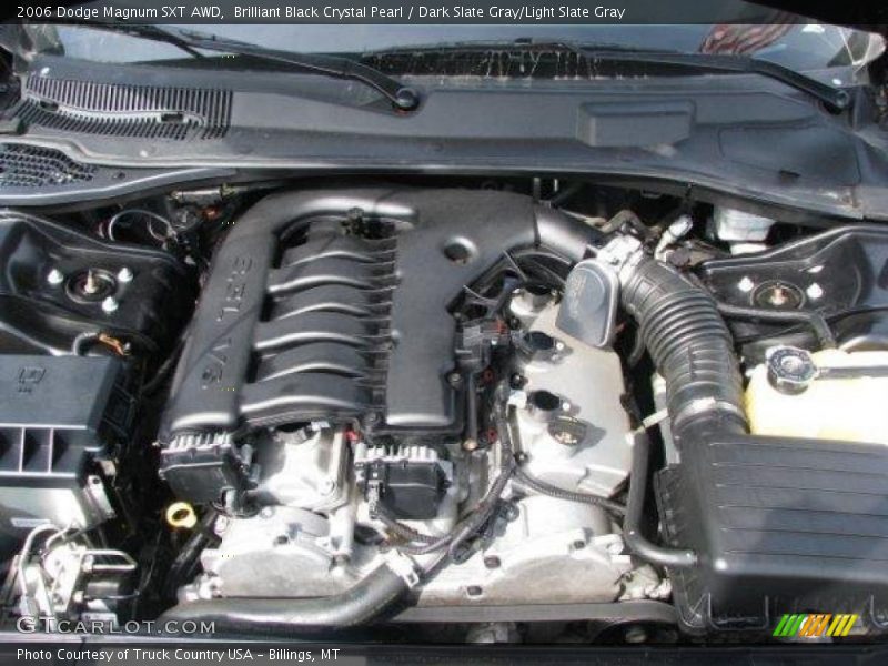Brilliant Black Crystal Pearl / Dark Slate Gray/Light Slate Gray 2006 Dodge Magnum SXT AWD