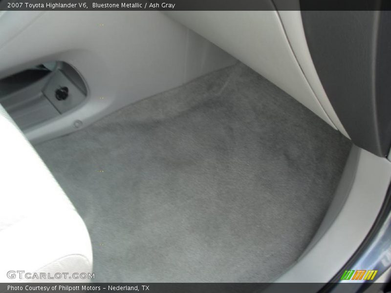 Bluestone Metallic / Ash Gray 2007 Toyota Highlander V6