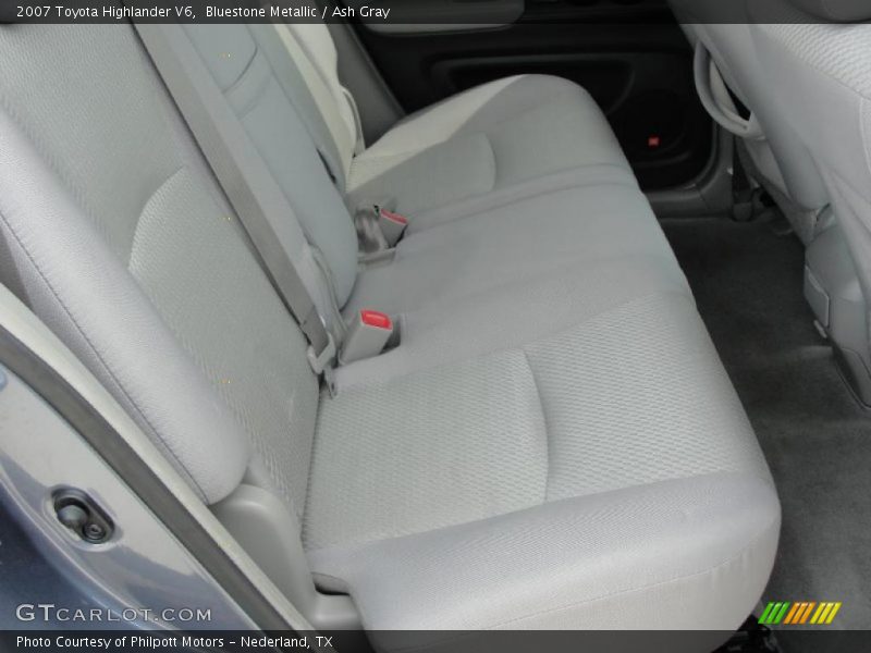 Bluestone Metallic / Ash Gray 2007 Toyota Highlander V6