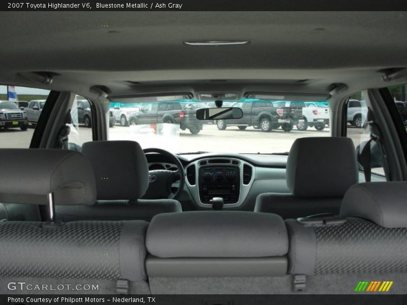 Bluestone Metallic / Ash Gray 2007 Toyota Highlander V6