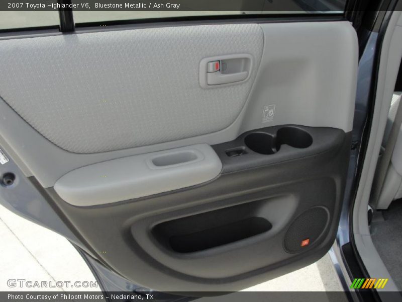 Bluestone Metallic / Ash Gray 2007 Toyota Highlander V6