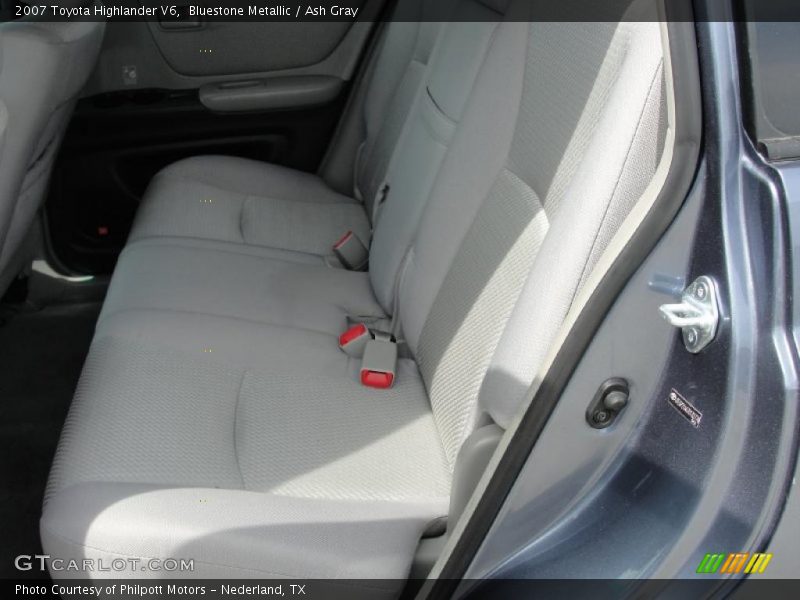 Bluestone Metallic / Ash Gray 2007 Toyota Highlander V6