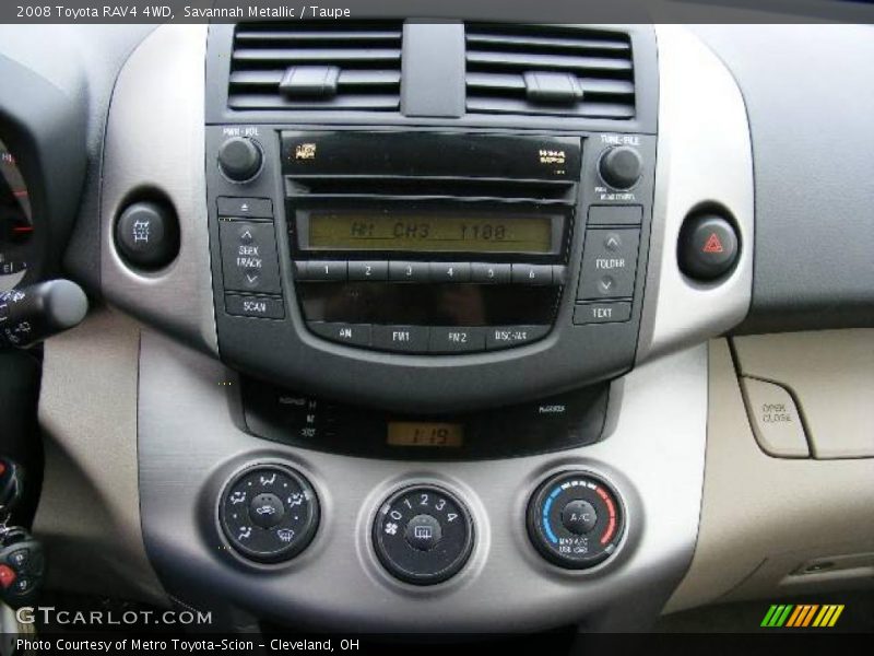 Savannah Metallic / Taupe 2008 Toyota RAV4 4WD