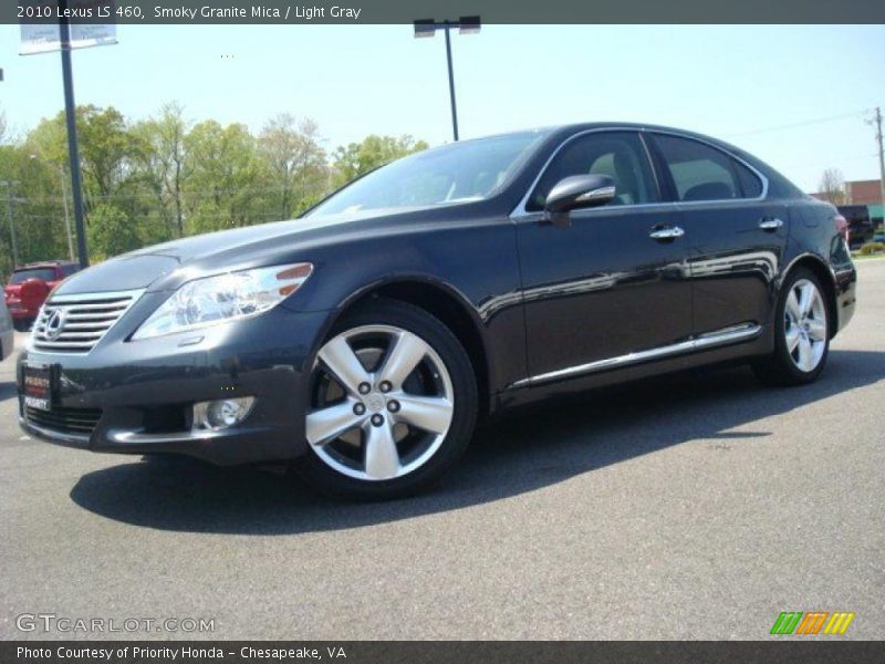 Smoky Granite Mica / Light Gray 2010 Lexus LS 460