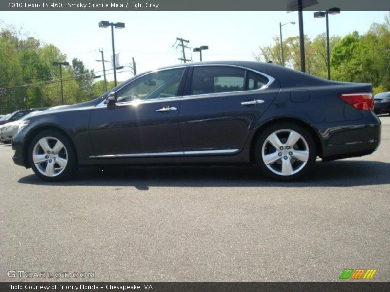 Smoky Granite Mica / Light Gray 2010 Lexus LS 460