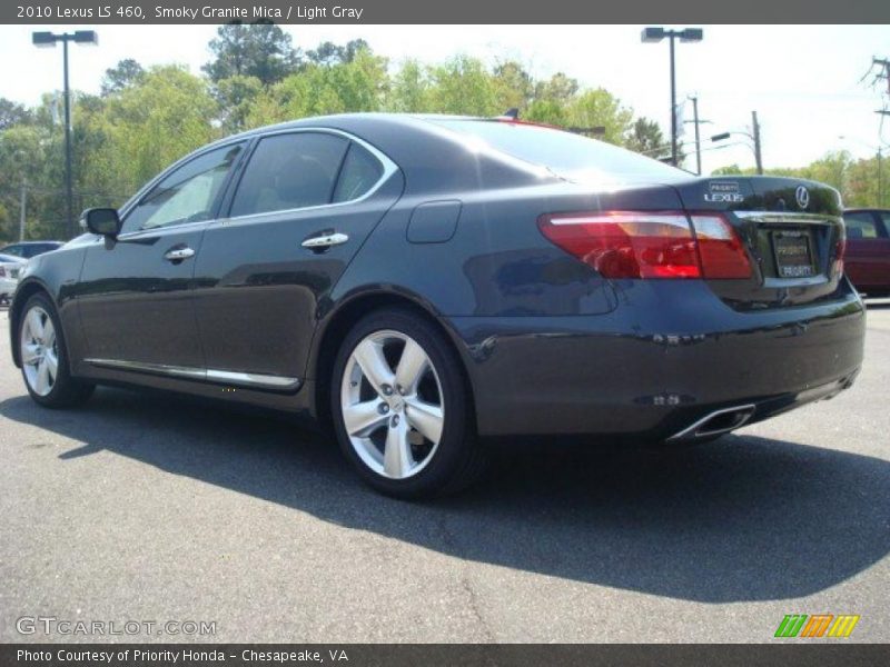 Smoky Granite Mica / Light Gray 2010 Lexus LS 460