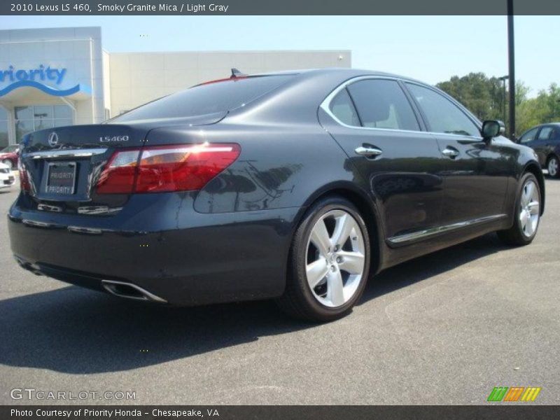 Smoky Granite Mica / Light Gray 2010 Lexus LS 460