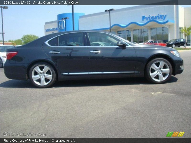 Smoky Granite Mica / Light Gray 2010 Lexus LS 460