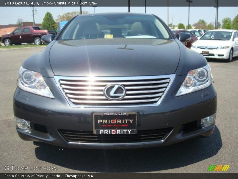 Smoky Granite Mica / Light Gray 2010 Lexus LS 460