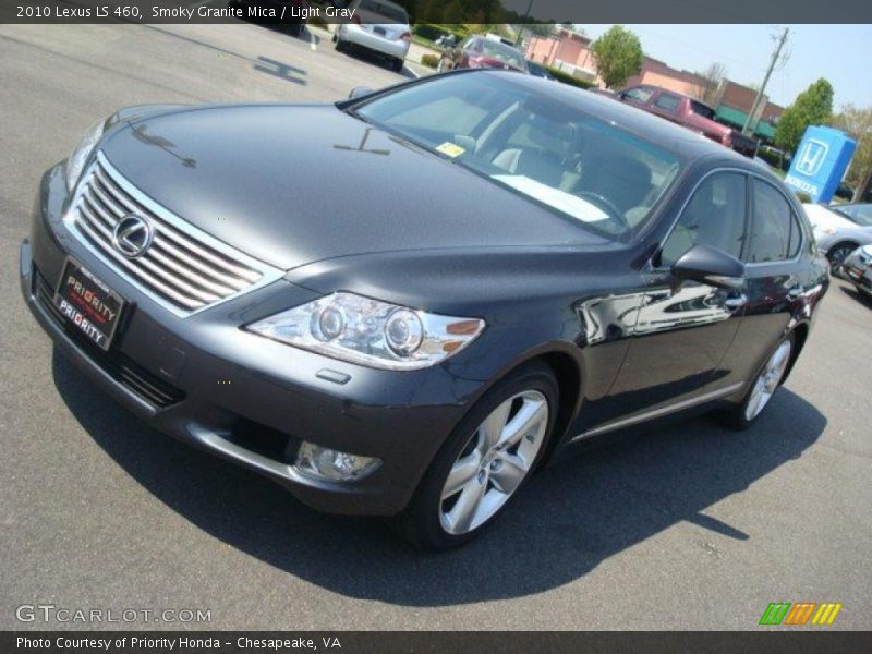 Smoky Granite Mica / Light Gray 2010 Lexus LS 460