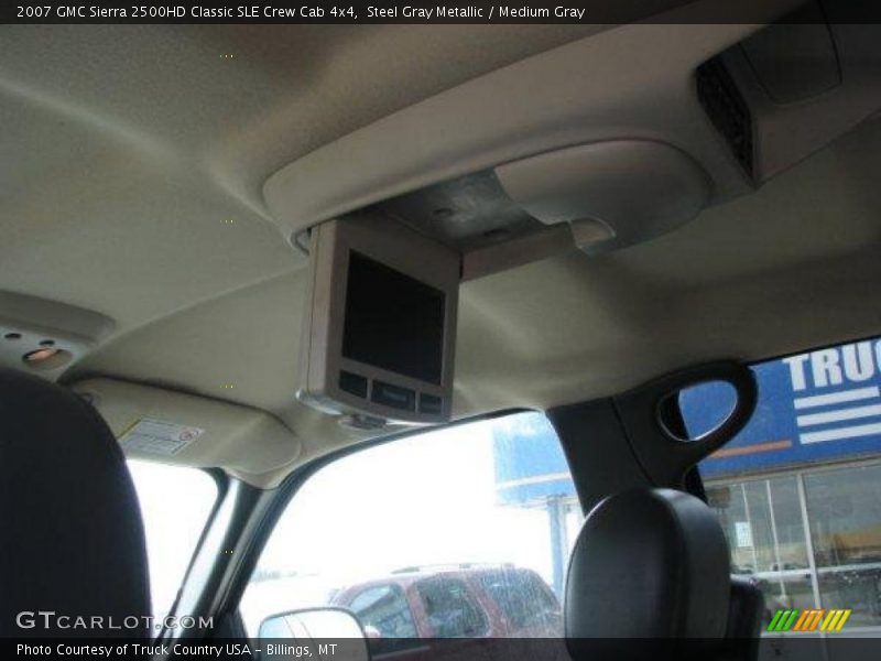 Steel Gray Metallic / Medium Gray 2007 GMC Sierra 2500HD Classic SLE Crew Cab 4x4
