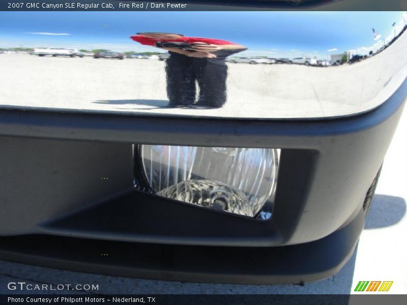 Fire Red / Dark Pewter 2007 GMC Canyon SLE Regular Cab