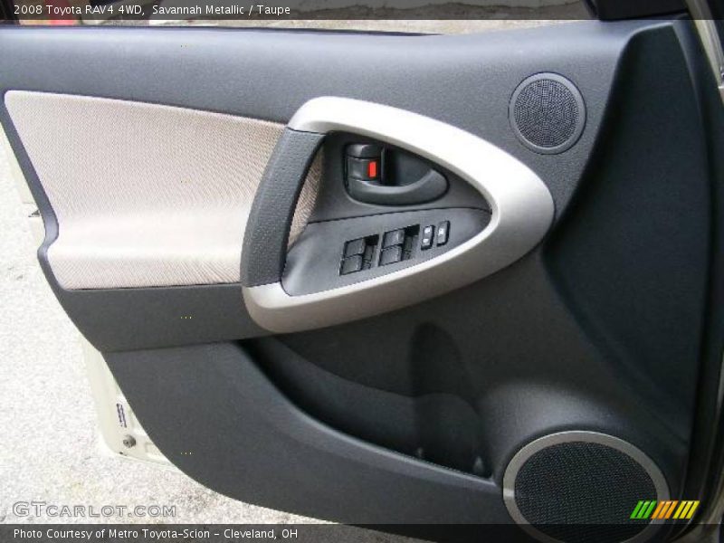 Savannah Metallic / Taupe 2008 Toyota RAV4 4WD