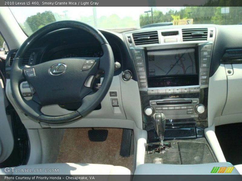 Smoky Granite Mica / Light Gray 2010 Lexus LS 460