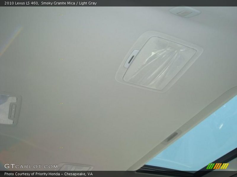 Smoky Granite Mica / Light Gray 2010 Lexus LS 460