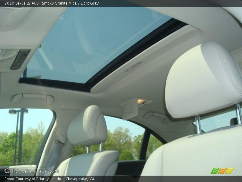Smoky Granite Mica / Light Gray 2010 Lexus LS 460