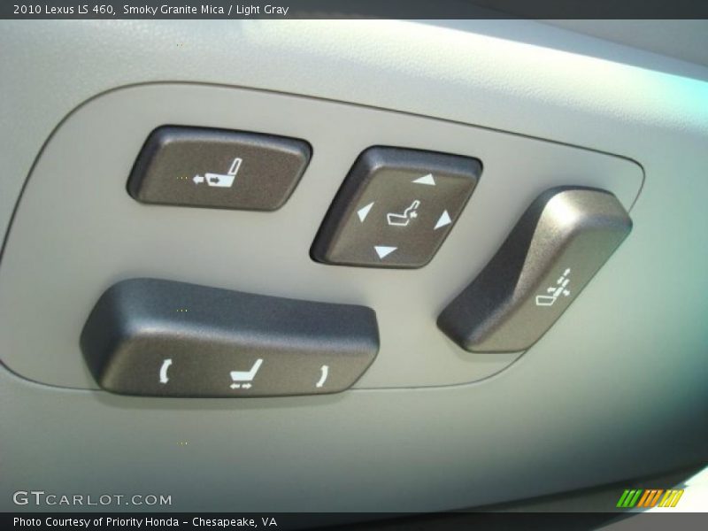 Smoky Granite Mica / Light Gray 2010 Lexus LS 460