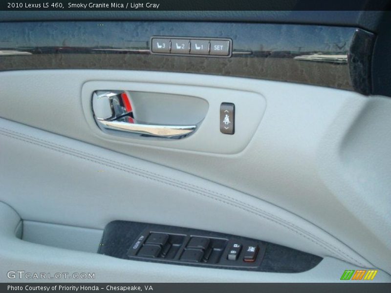 Smoky Granite Mica / Light Gray 2010 Lexus LS 460