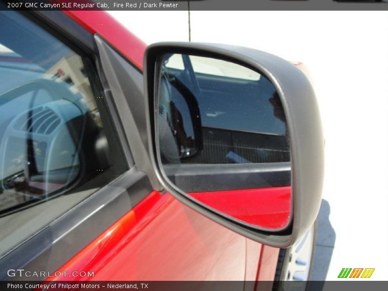Fire Red / Dark Pewter 2007 GMC Canyon SLE Regular Cab