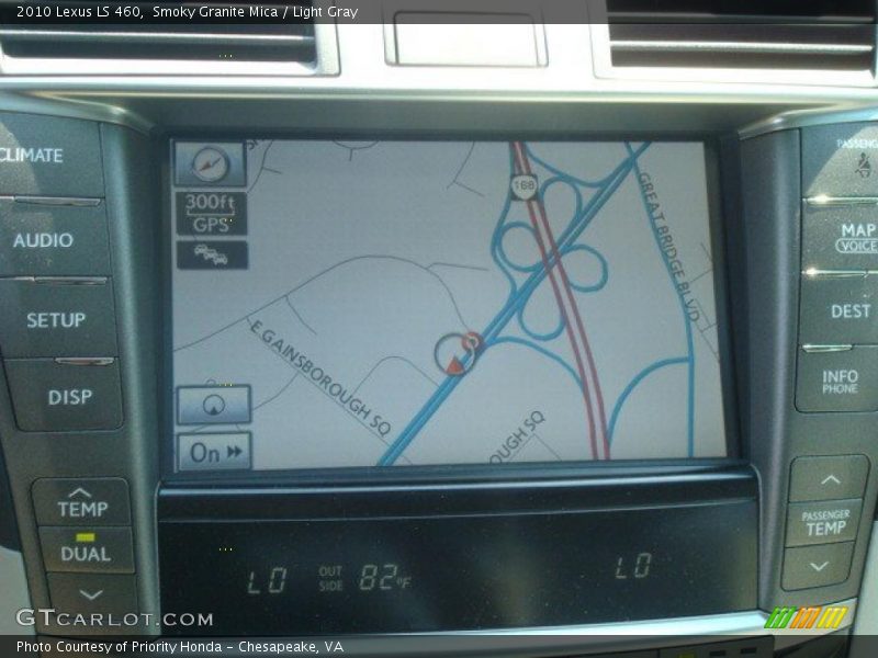 Smoky Granite Mica / Light Gray 2010 Lexus LS 460