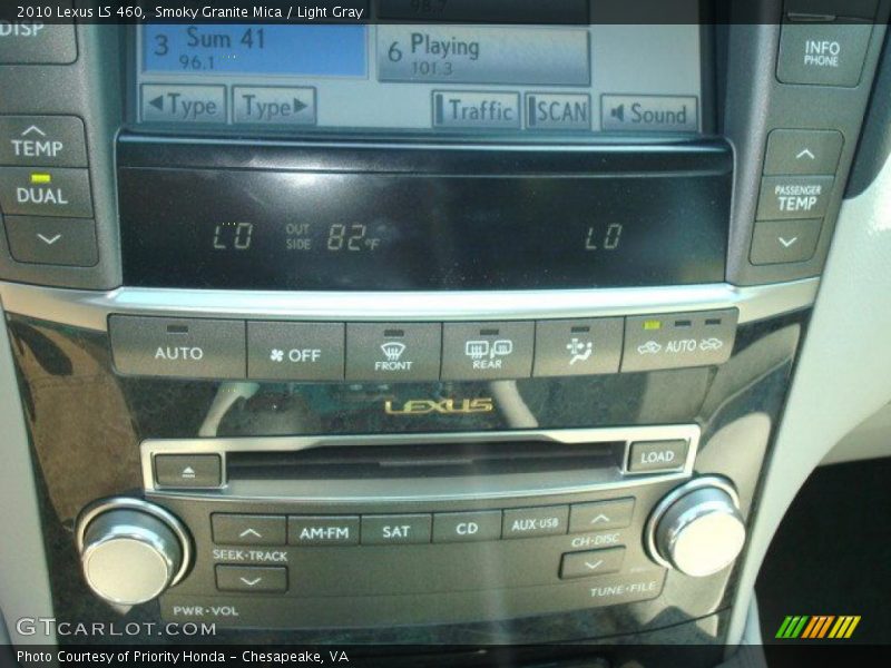 Smoky Granite Mica / Light Gray 2010 Lexus LS 460