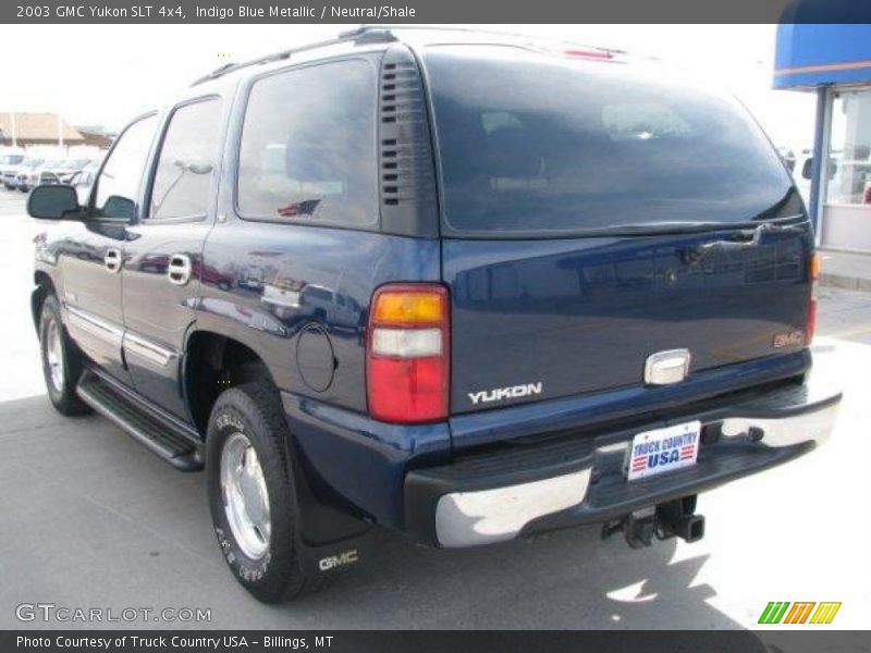 Indigo Blue Metallic / Neutral/Shale 2003 GMC Yukon SLT 4x4