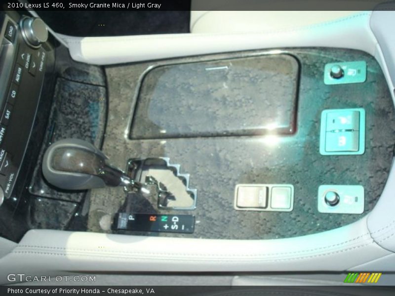 Smoky Granite Mica / Light Gray 2010 Lexus LS 460