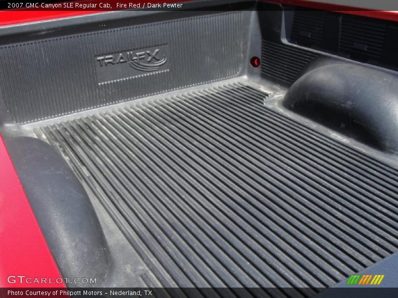 Fire Red / Dark Pewter 2007 GMC Canyon SLE Regular Cab