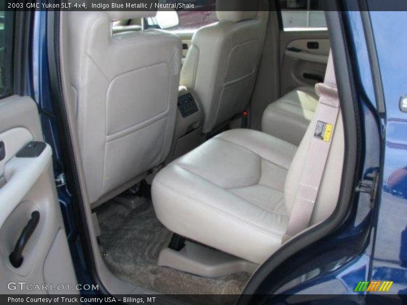 Indigo Blue Metallic / Neutral/Shale 2003 GMC Yukon SLT 4x4